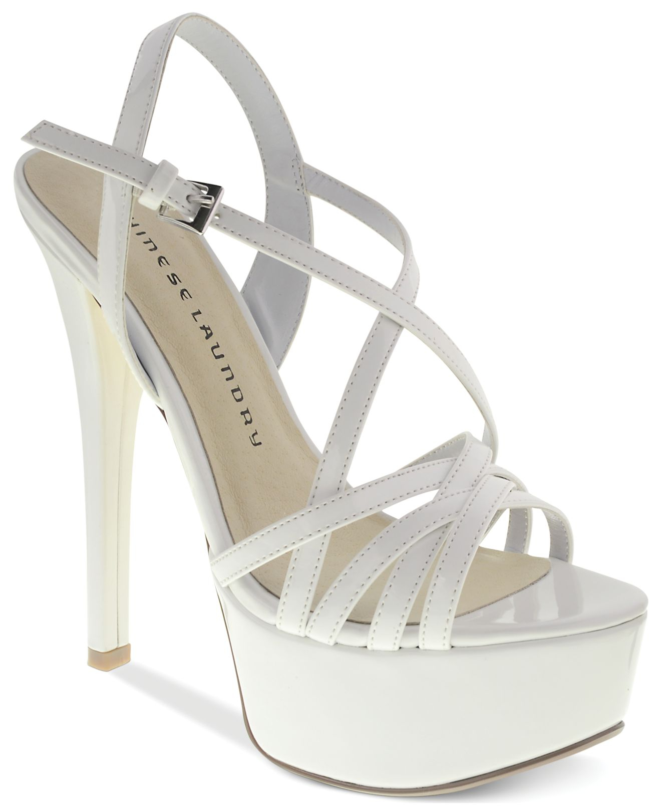 chinese laundry teaser strappy platform sandals