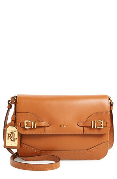 ralph lauren crossbody bag brown