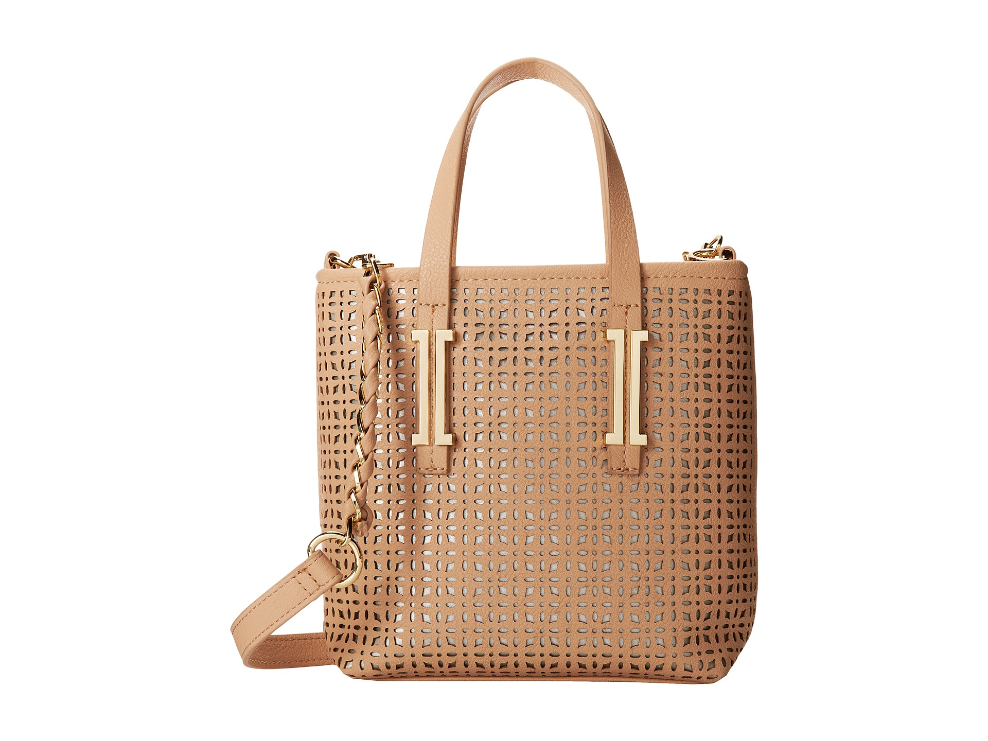 Ivanka Hudson Mini Shopper In Beige Palomino ivanka hudson mini shopper in beige palomino