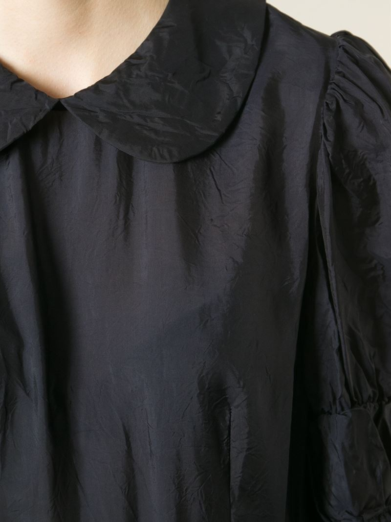 comme des garcons peter pan collar