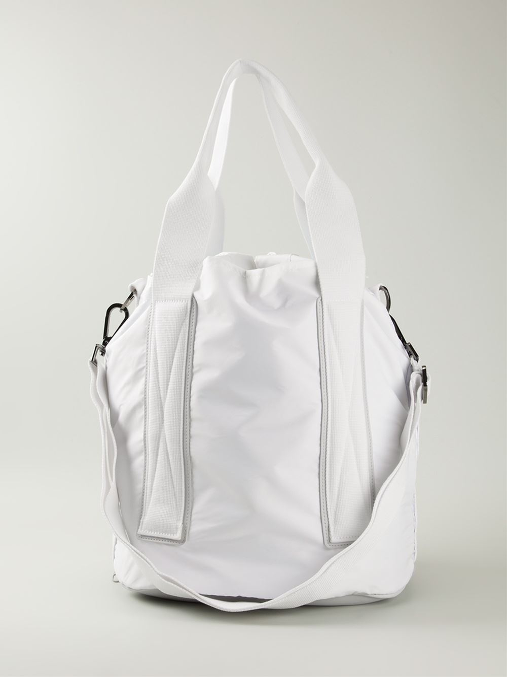 adidas By Stella McCartney Medium Tennis Bag in White | Lyst