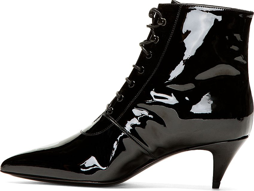 flat victorian boots