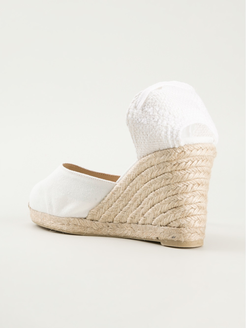 Castaner Wedge Espadrilles in White Lyst