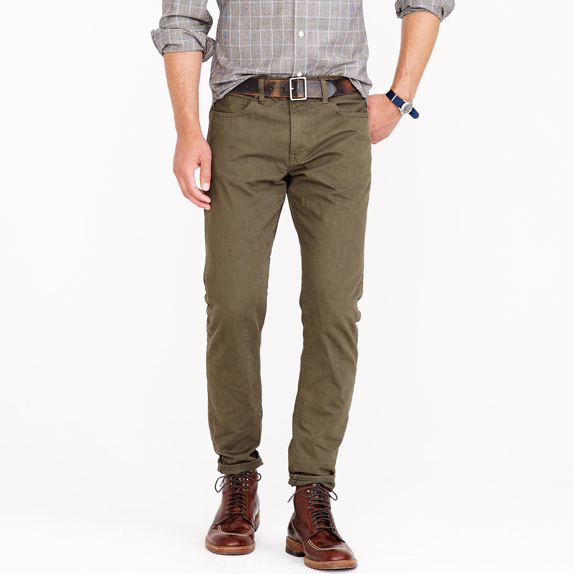 J.Crew Denim 484 Garment-dyed Jean in 