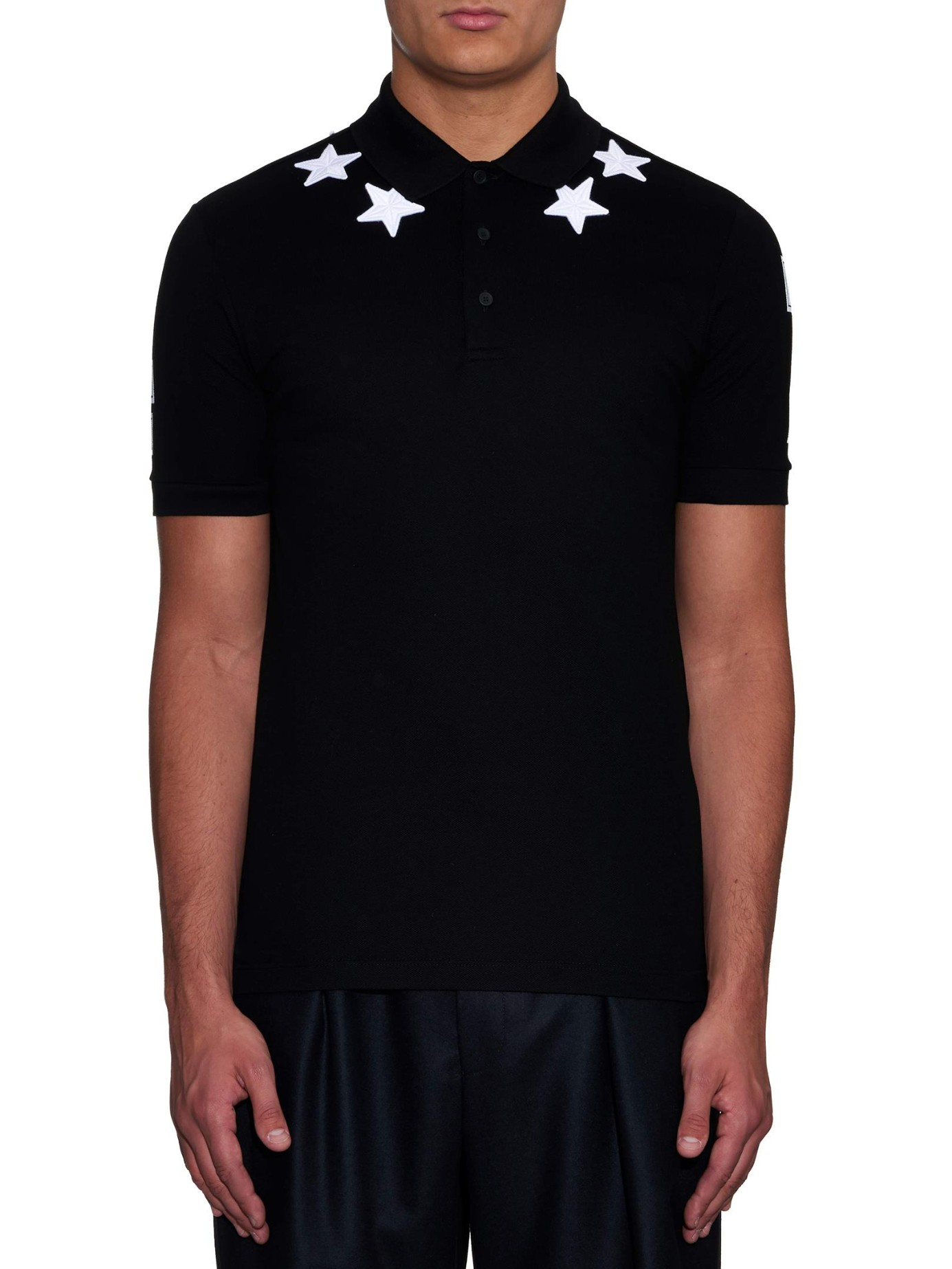 Givenchy Cuban-fit Embroidered-stars 