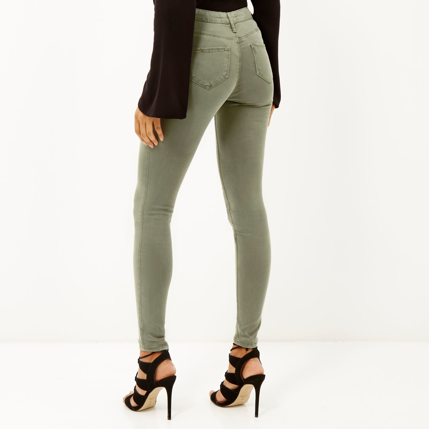 light green jeggings