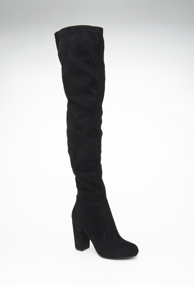 forever 21 over the knee boots