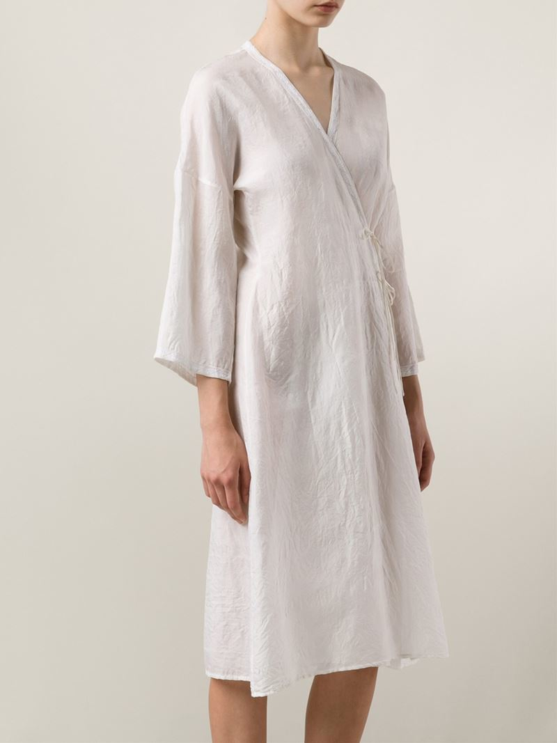 dosa wrap dress