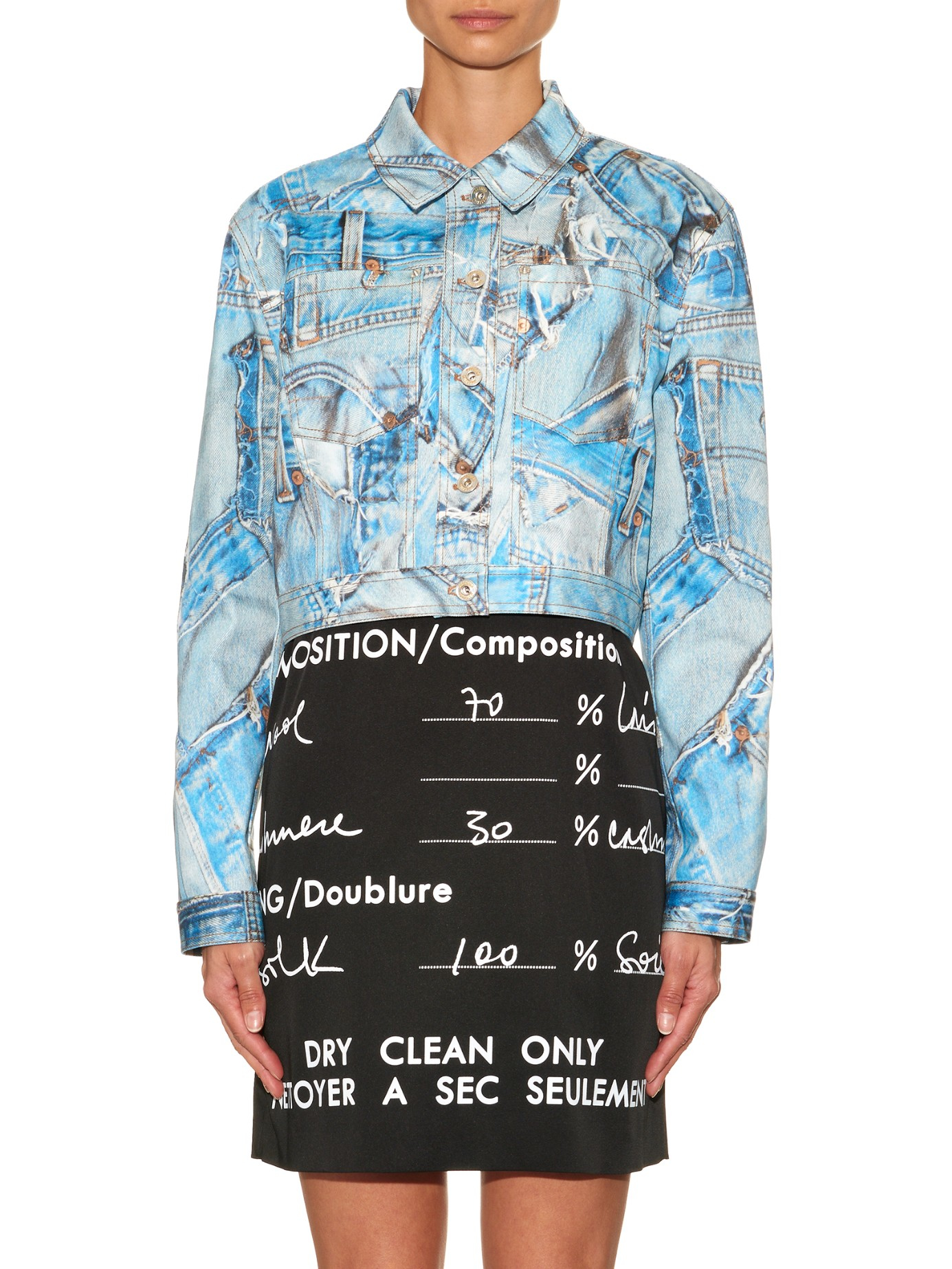 moschino denim jacket
