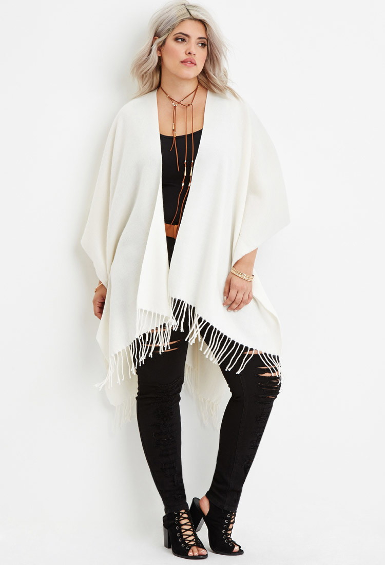 plus size shawl