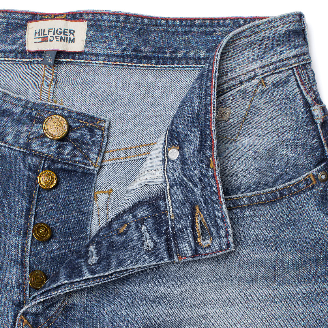Tommy Hilfiger Rogar Straight Leg Jeans in Blue for Men | Lyst UK