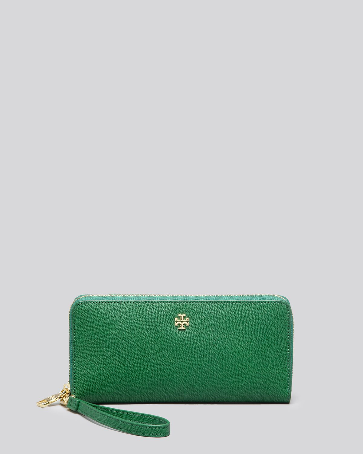 Tory Burch Wallet York Zip Passport Continental in Emerald Stone (Green) Lyst