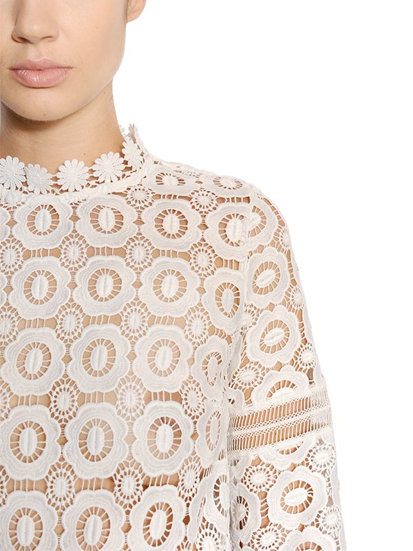 Self portrait cheap crochet top