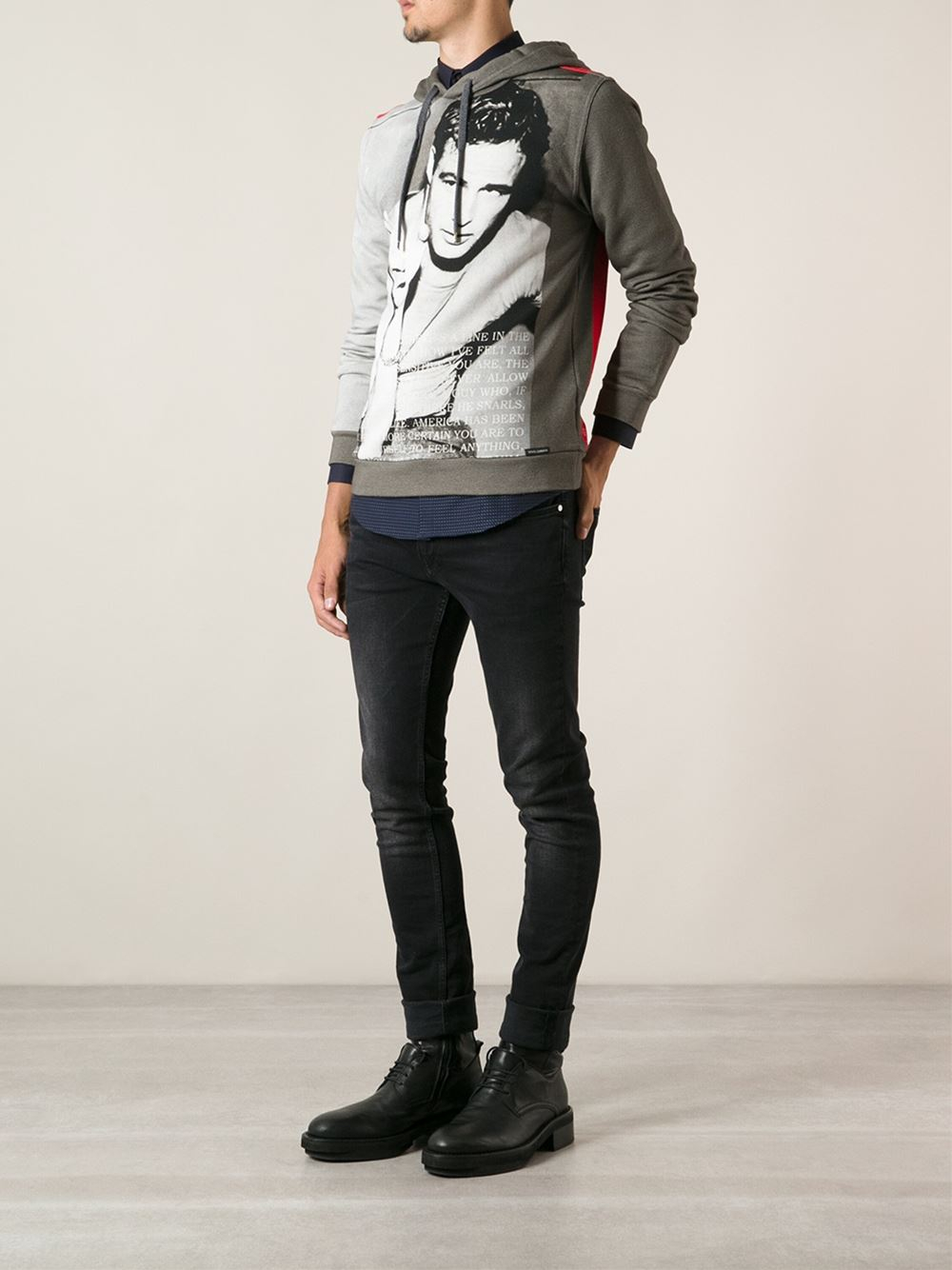 Lyst - Dolce & Gabbana 'Marlon Brando' Sweatshirt in Gray for Men