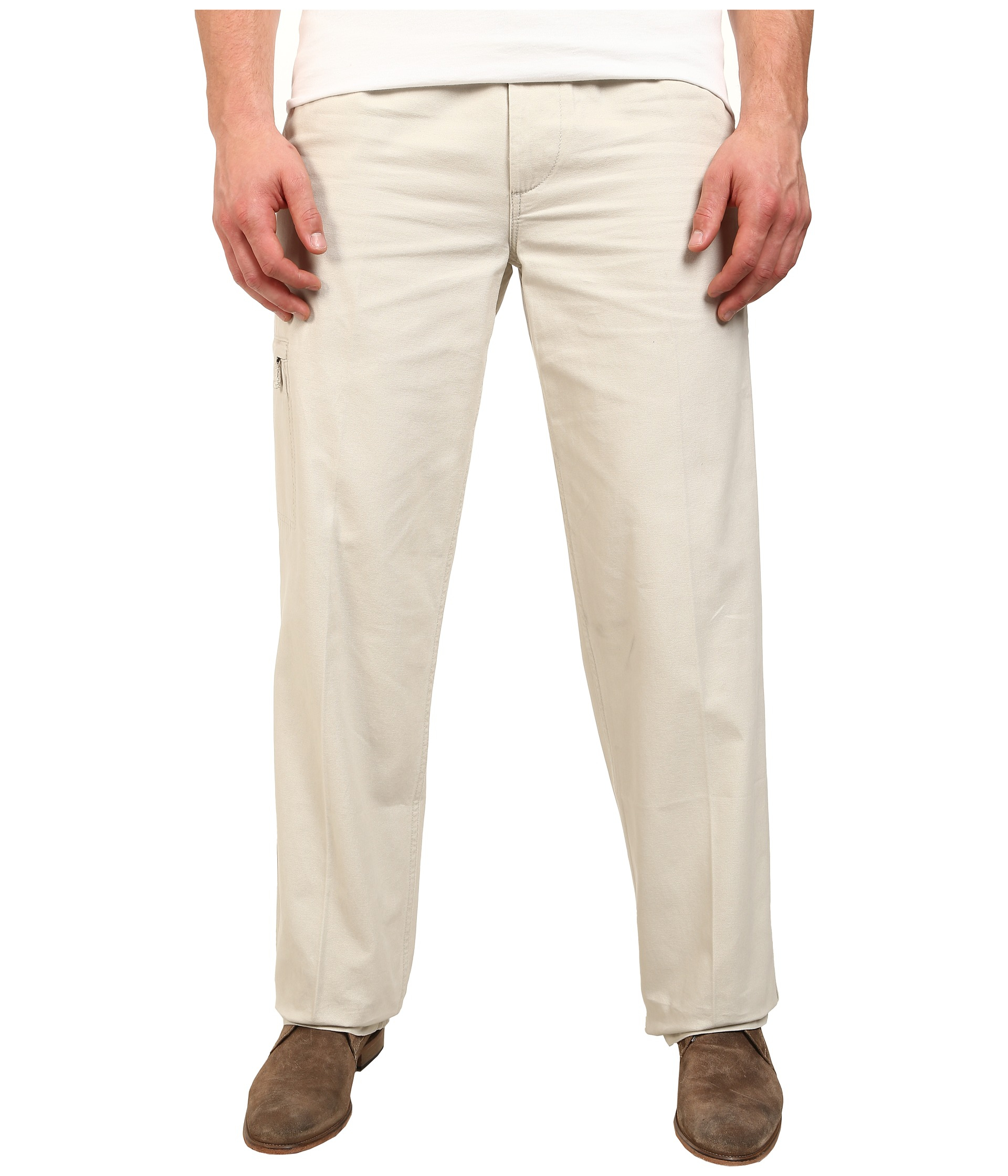 Dockers Big Tall Comfort Cargo Pants In Natural For Men Lyst