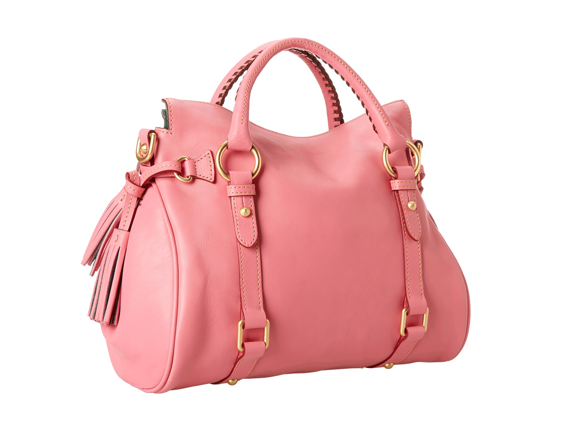 dooney and bourke pink signature handbags