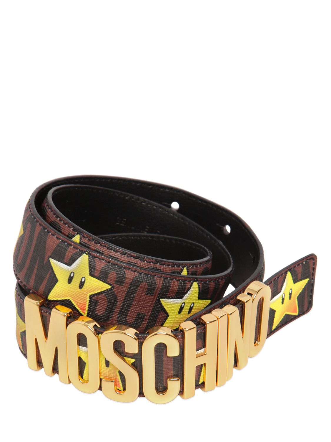 mens moschino belt
