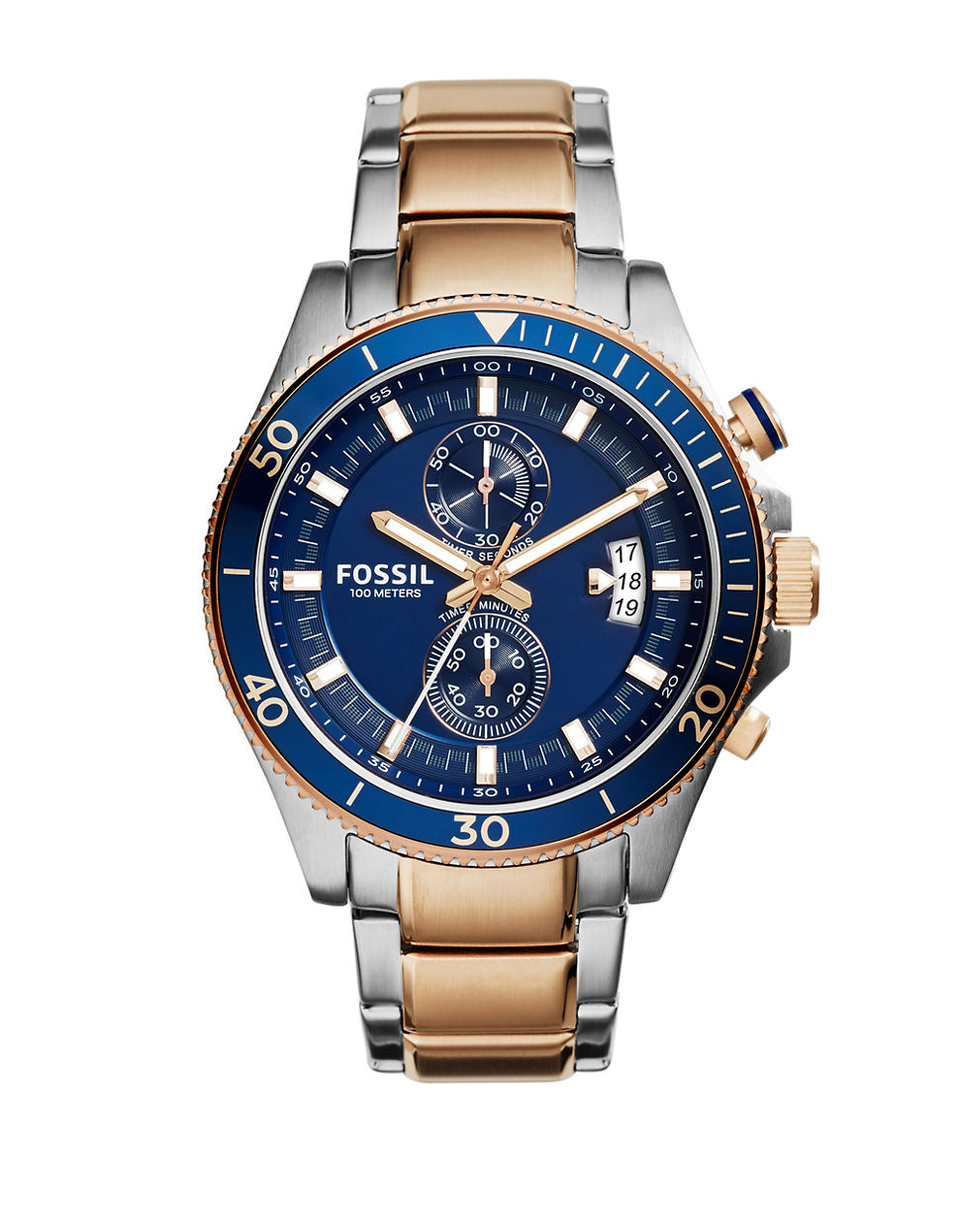 Fossil Two Tone Watch - www.inf-inet.com