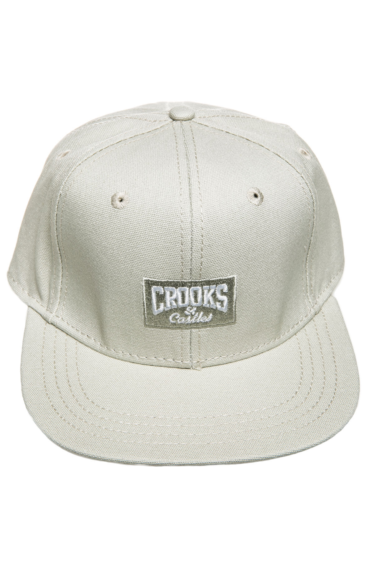 Crooks and castles The Core Logo Strapback Hat in Beige for Men ...