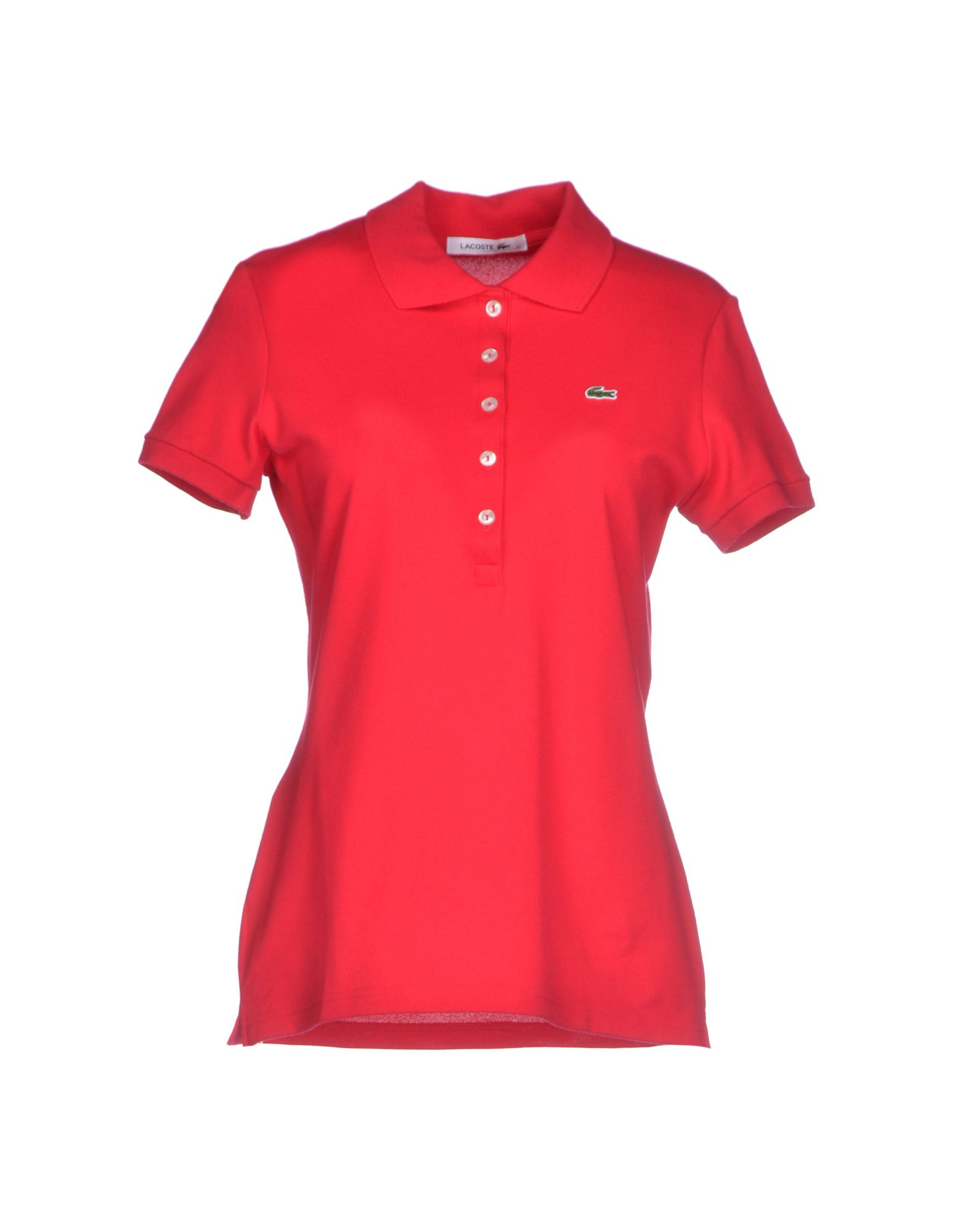 Lacoste Polo Shirt in Red | Lyst