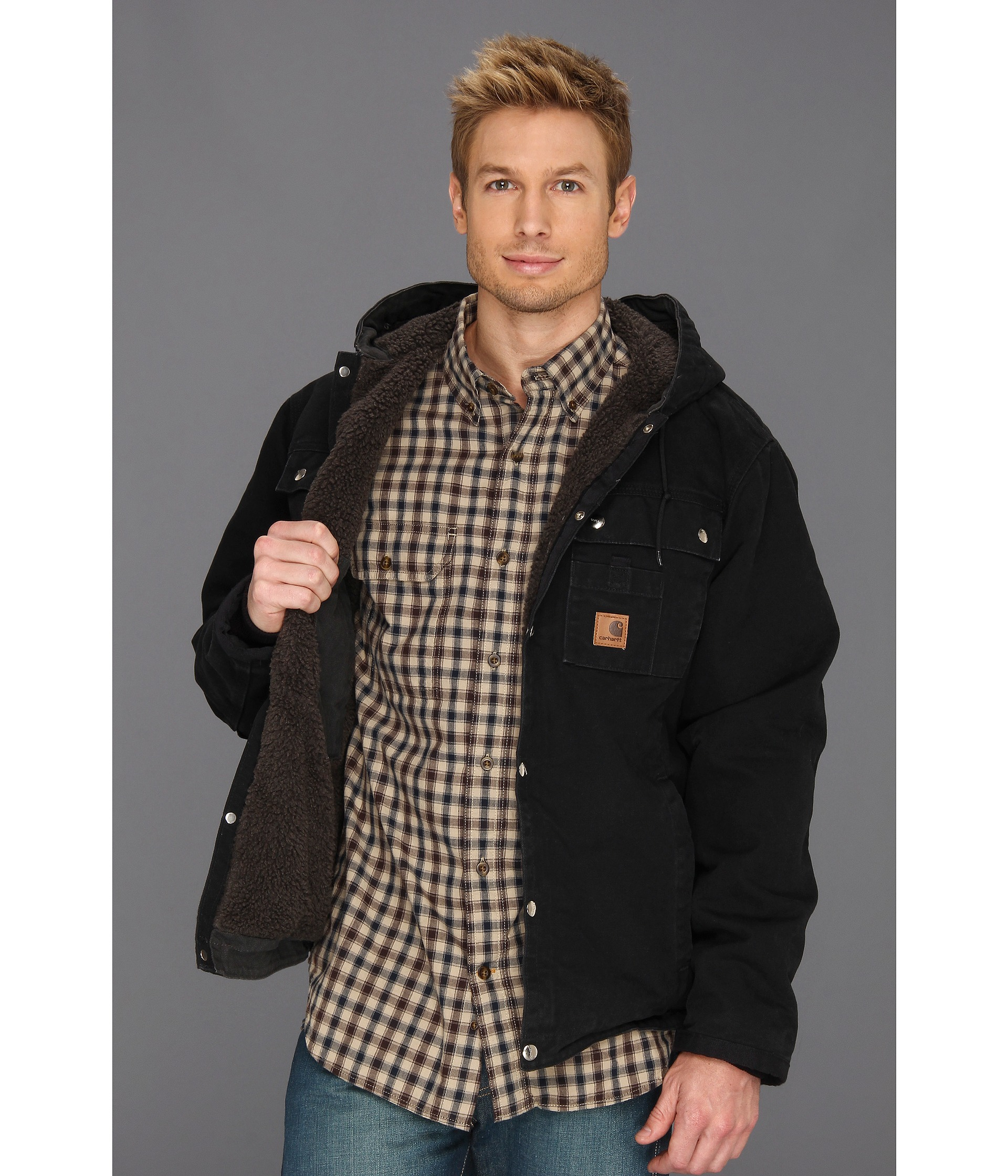 carhartt multi pocket jacket