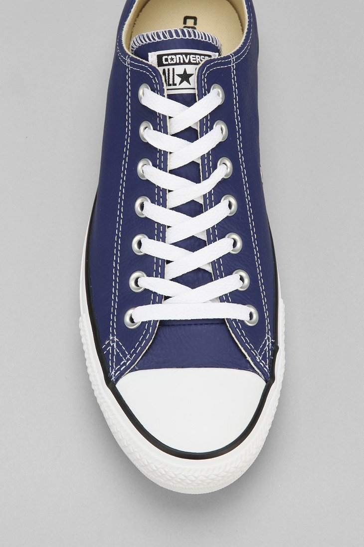 Converse Chuck Taylor All Star Leather Low-Top Men'S Sneaker in Blue for  Men | Lyst