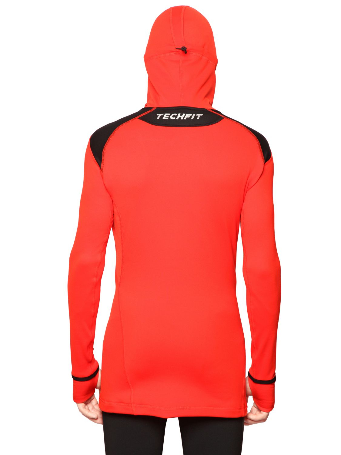 adidas stretch jersey sweatshirt in orange lyst adidas stretch jersey sweatshirt in orange lyst