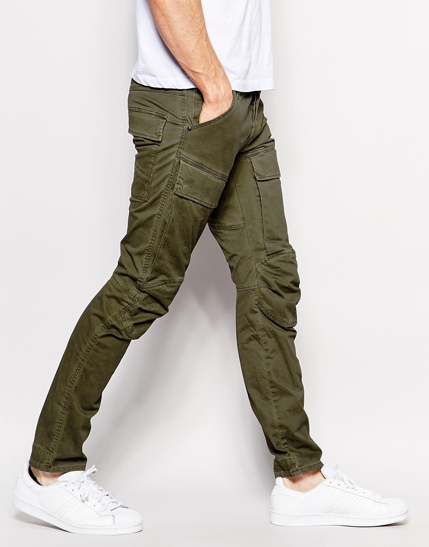 G-Star RAW Cotton Cargo Pants Air Defence 5620 Elwood 3d Slim Fit ...