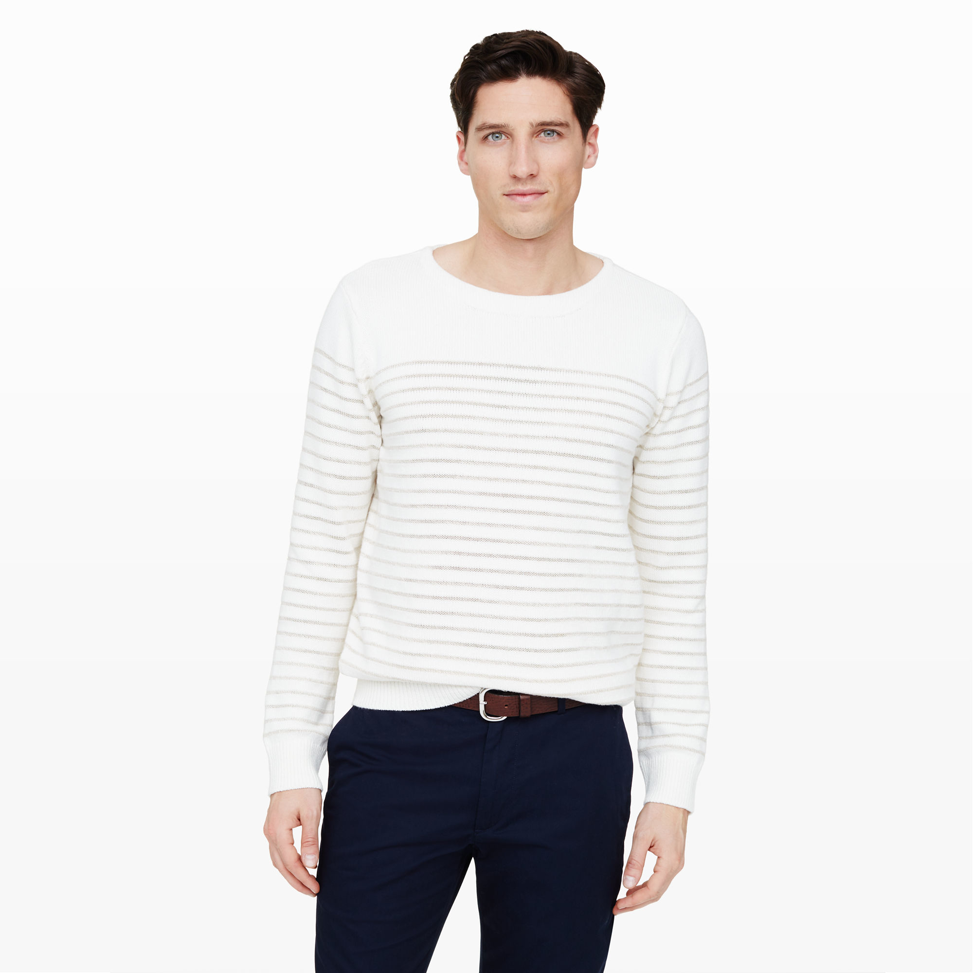 boat neck sweater men