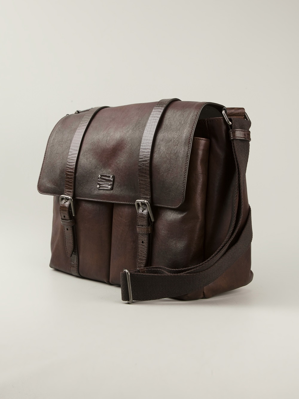 Dolce & Gabbana Messenger Bag in Brown for Men | Lyst