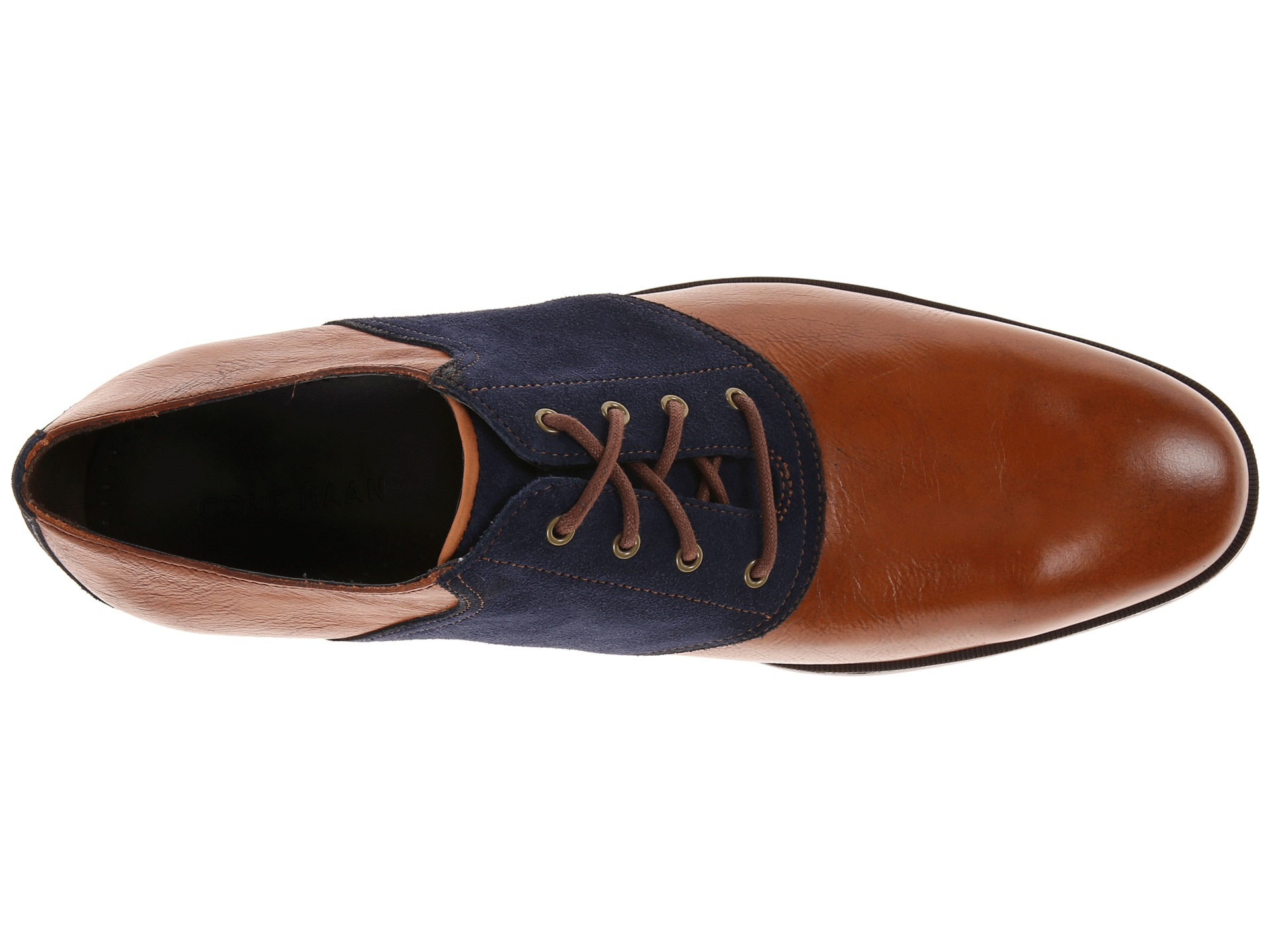cole haan two tone shoes