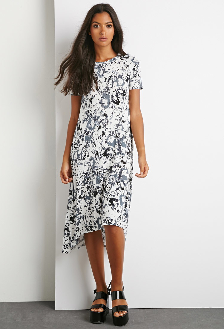 paint splatter dress forever 21