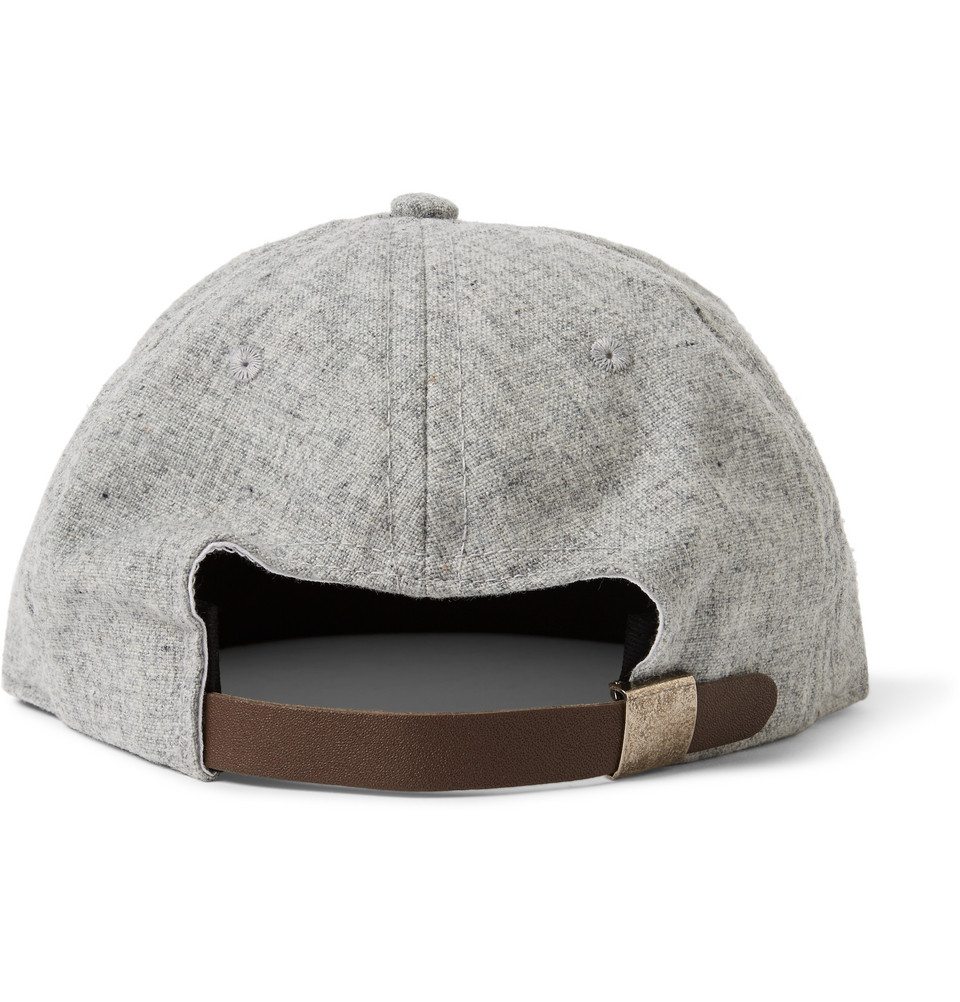 Ebbets field flannels WoolBroadcloth Baseball Cap in Gray for Men Lyst