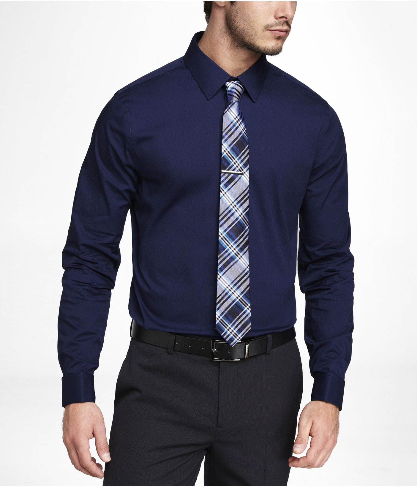 Cotton Slim French Cuff 1mx Shirt 