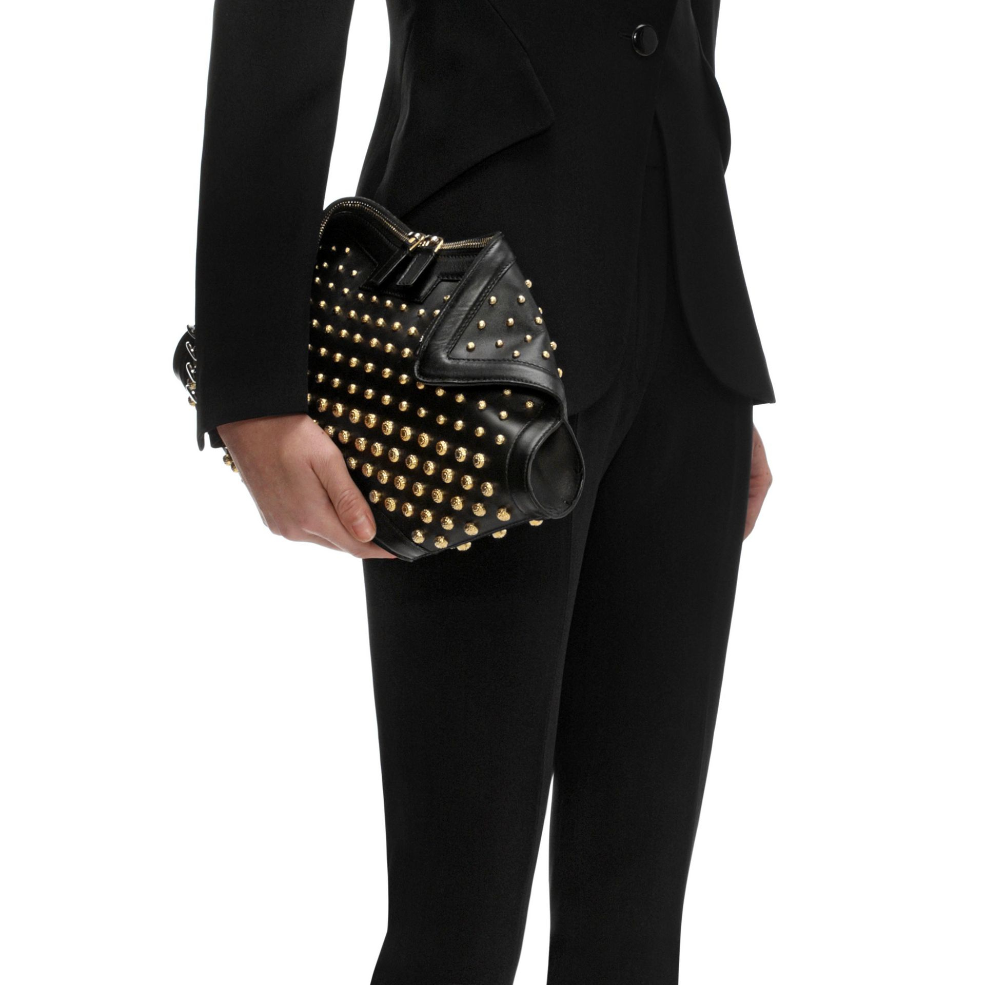 Alexander mcqueen manta clutch best sale