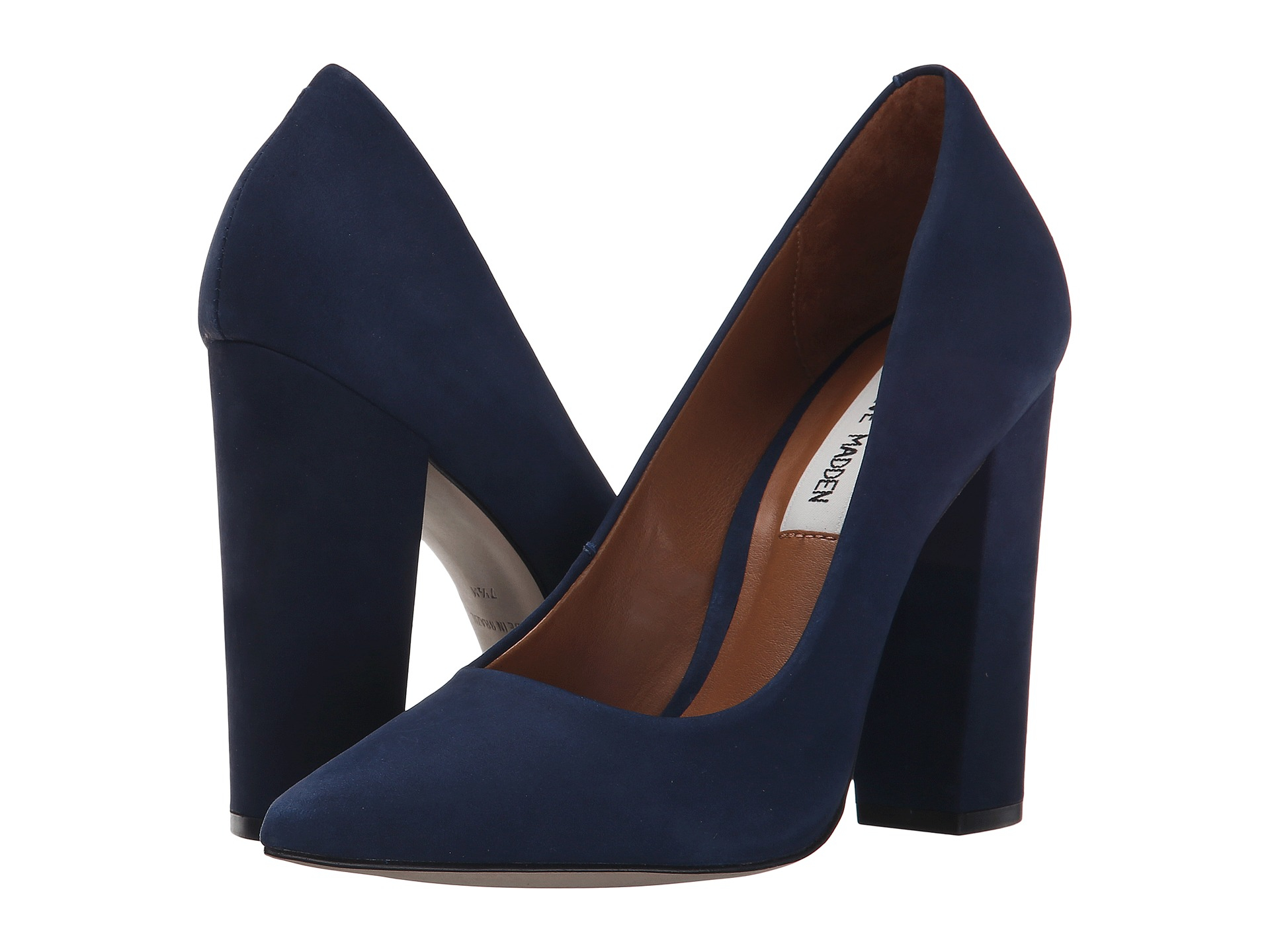 steve madden navy blue heels
