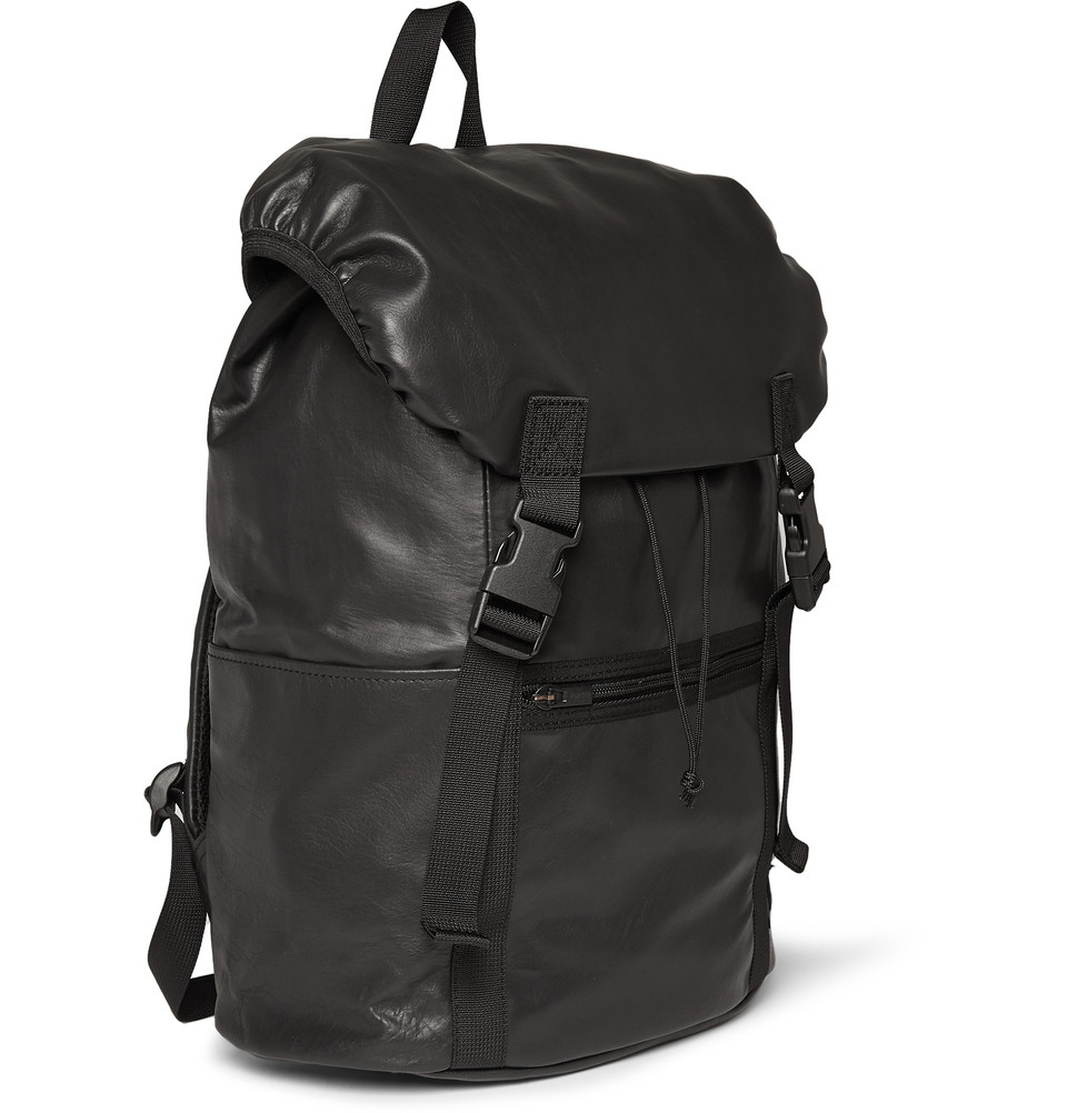 porter leather backpack