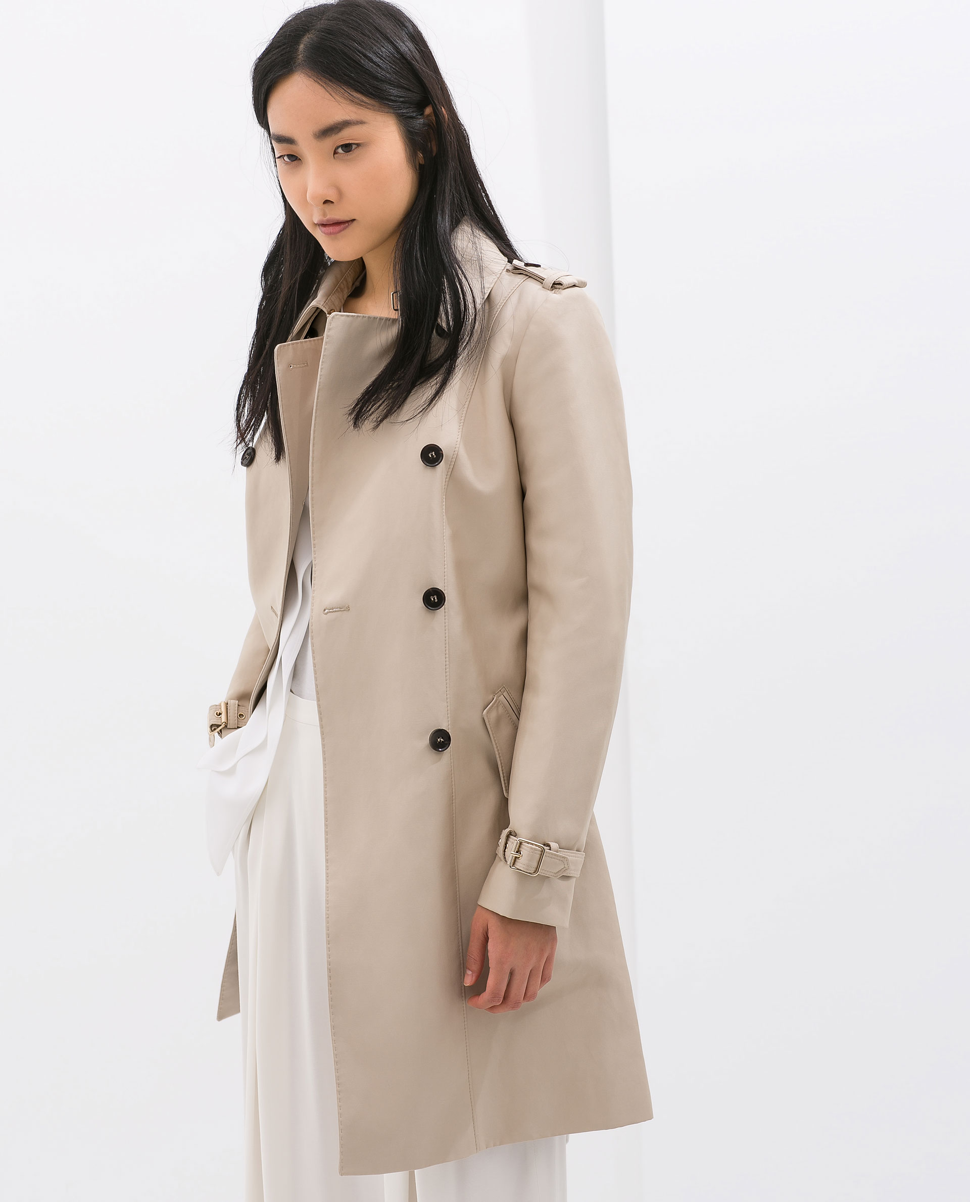 beige trench coat womens