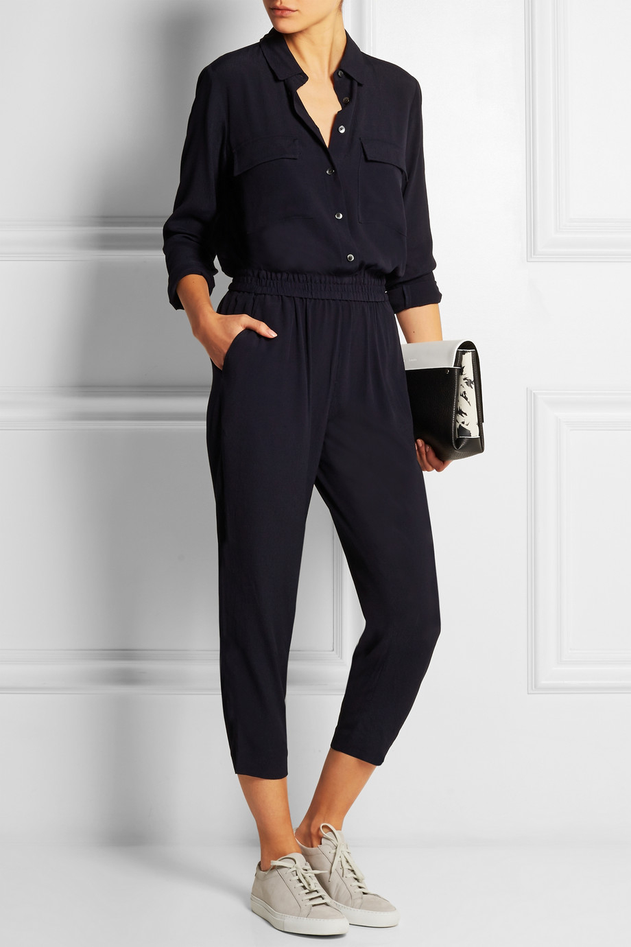 madewell crepe jumpsuit