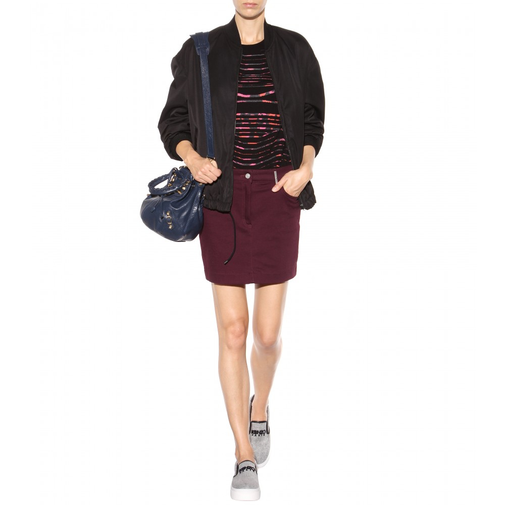 Kenzo Platform Slip On Sneakers In Gray Lyst Kenzo Platform Slip On Sneakers In Gray Lyst