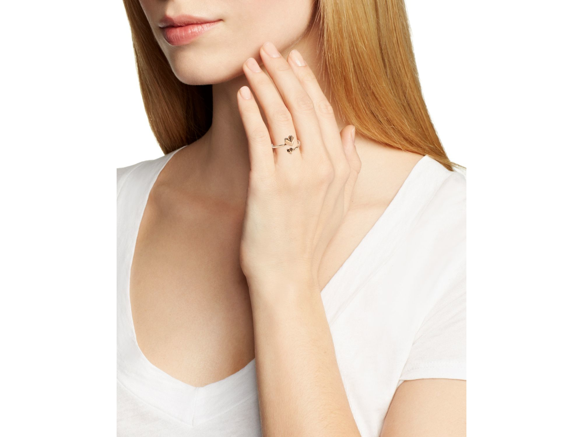 heart wrap ring