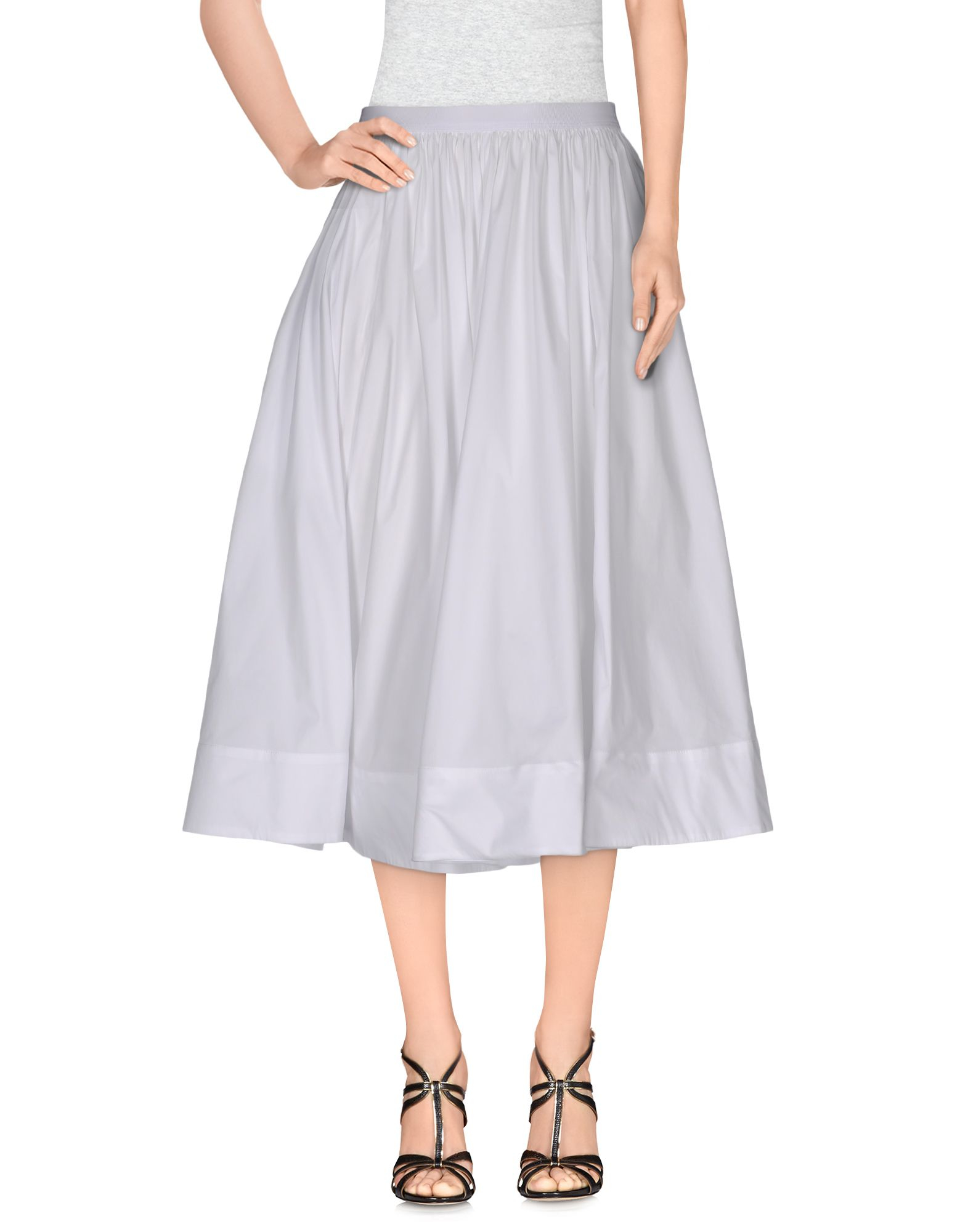 Twin set 3/4 Length Skirt in White | Lyst