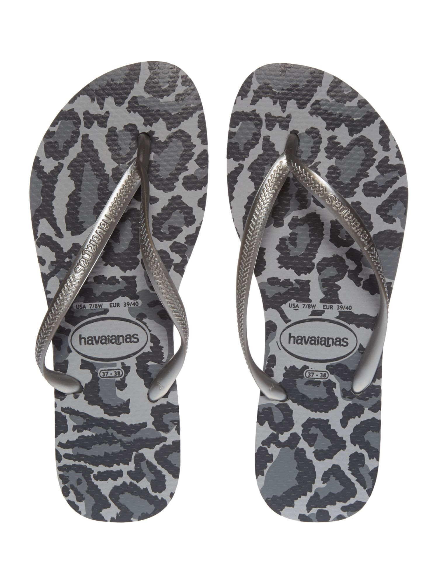 havaianas top animal print