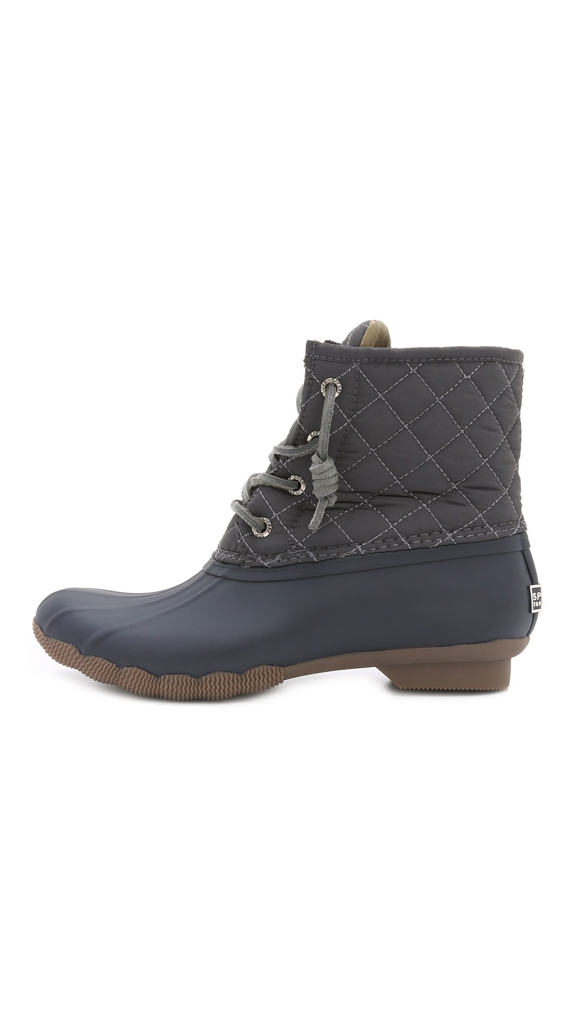 Lyst - Sperry Top-Sider Saltwater Quilted Water-Resistant Boots in Blue