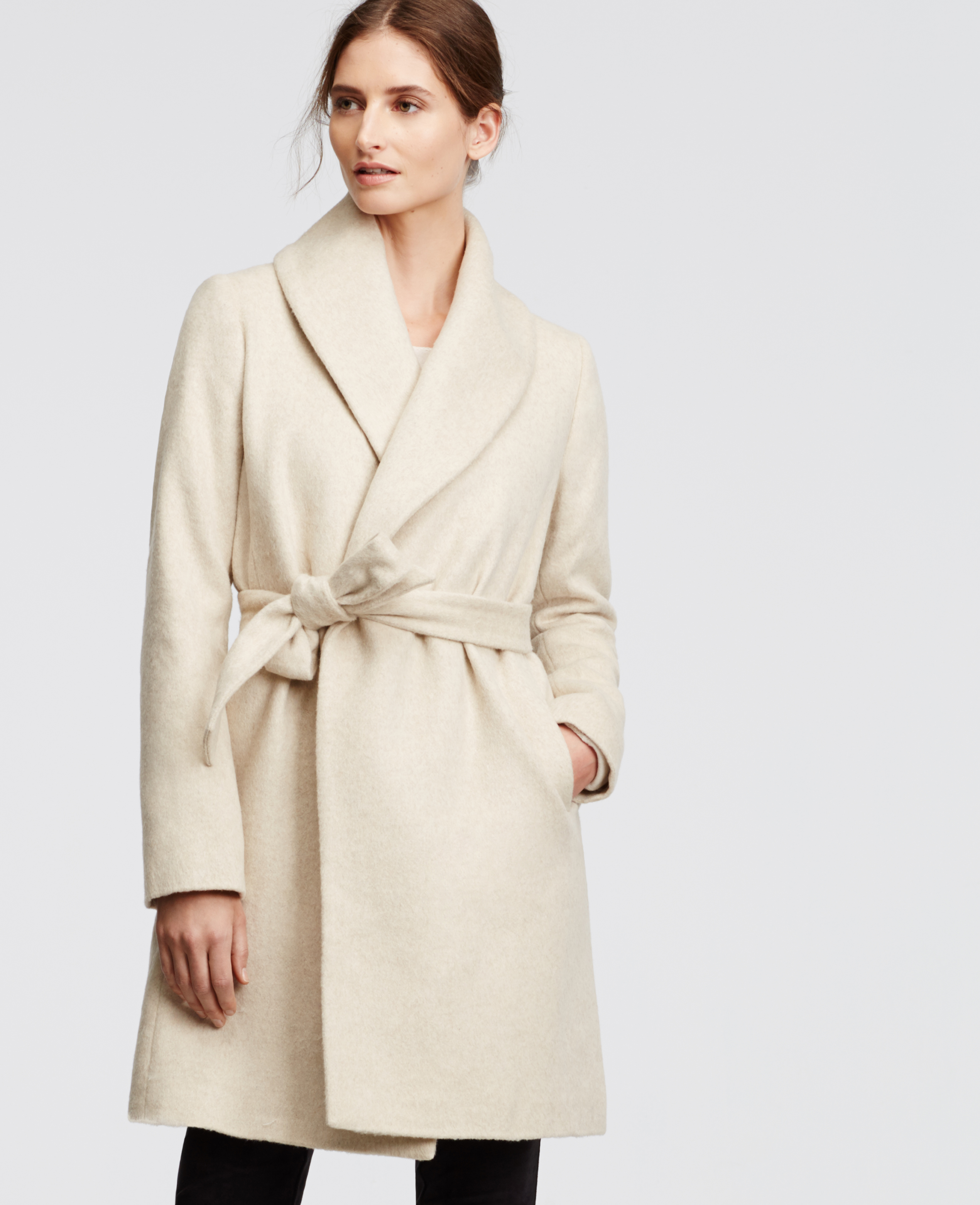 Ann Taylor Pee Blush Statement Coat In Pink Lyst Gallery