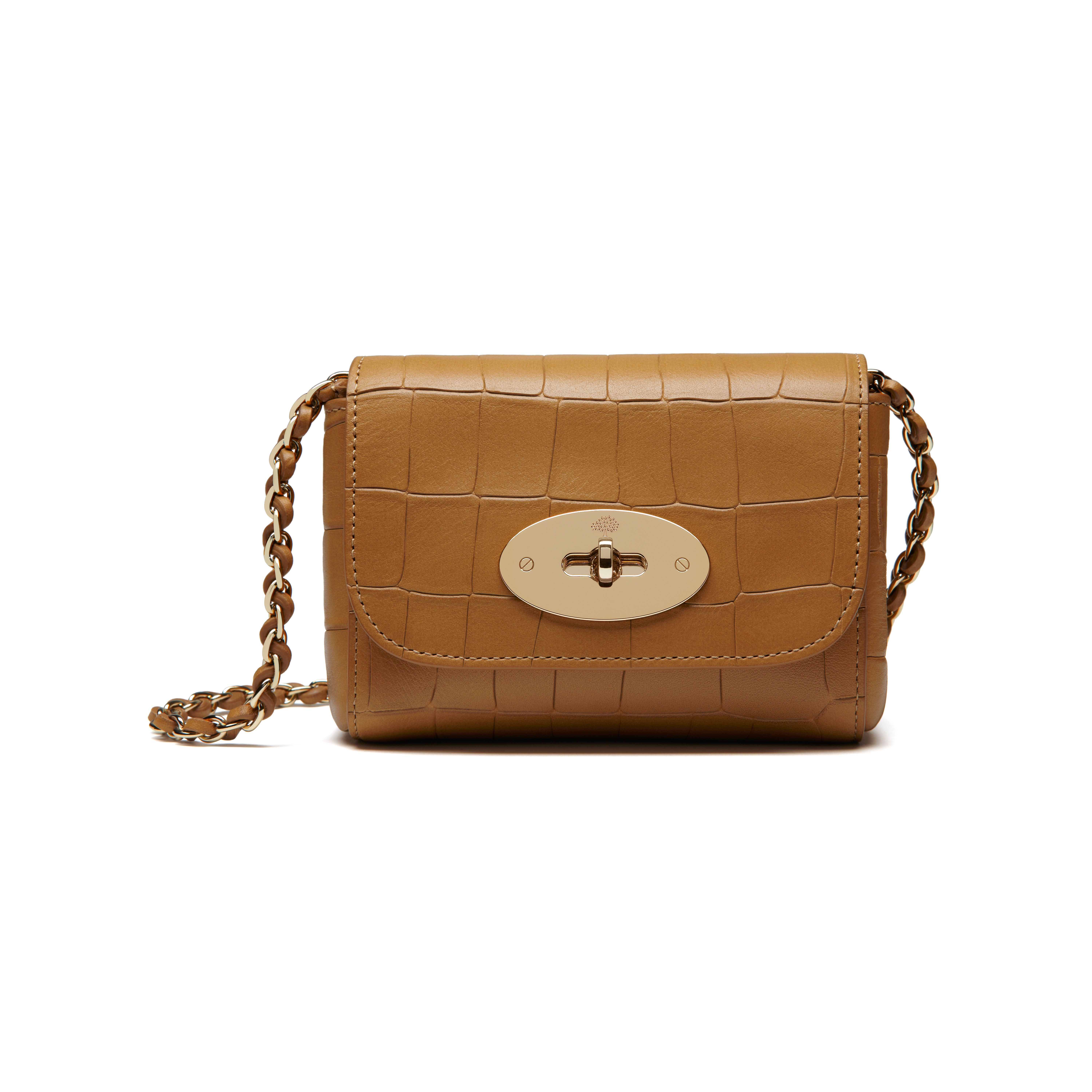 Mulberry Mini Lily Shoulder Bag in Brown | Lyst