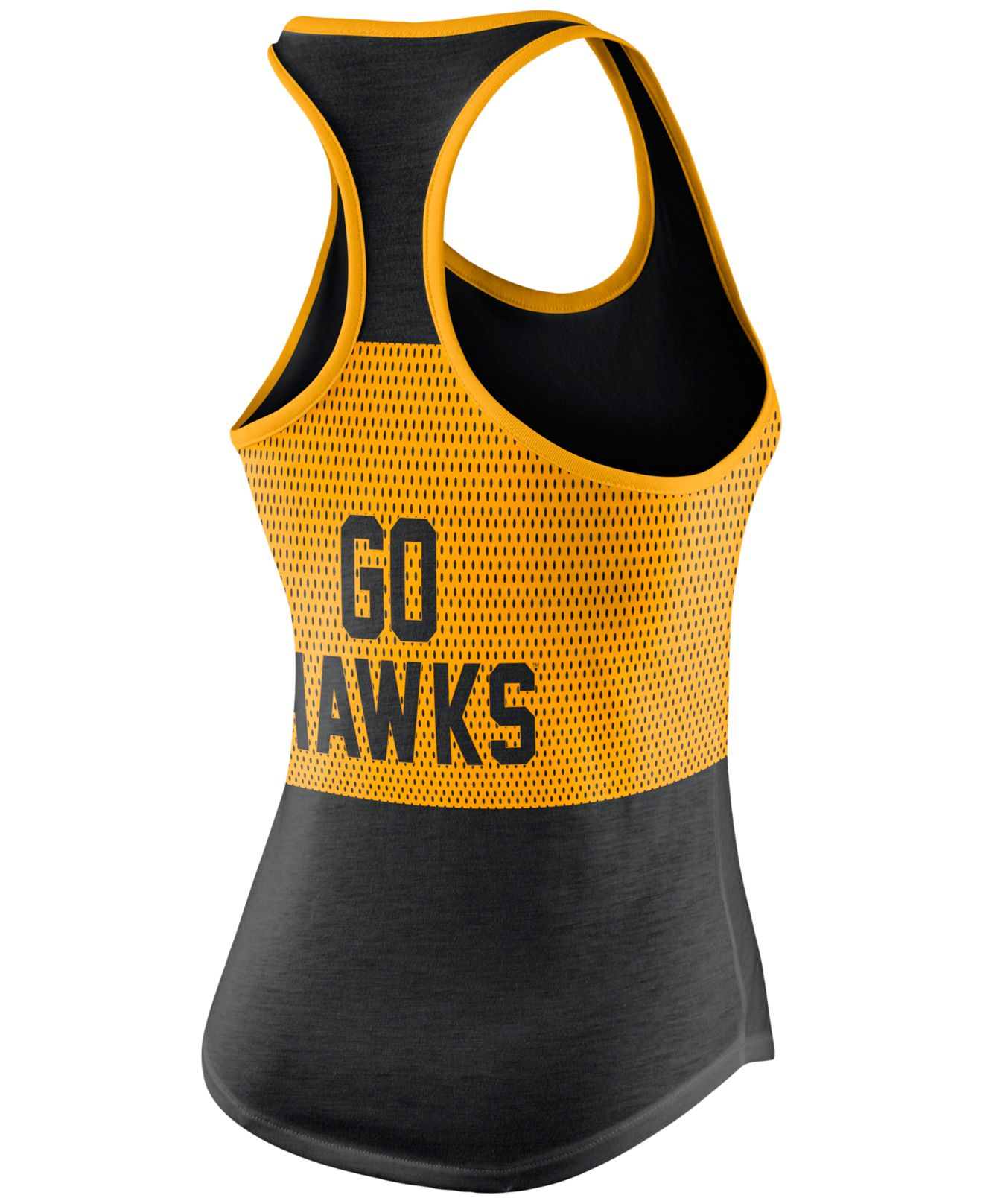 iowa hawkeye crop top