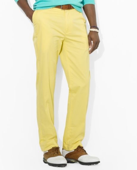Polo Ralph Lauren Links Fit Chino Pant in Yellow for Men | Lyst