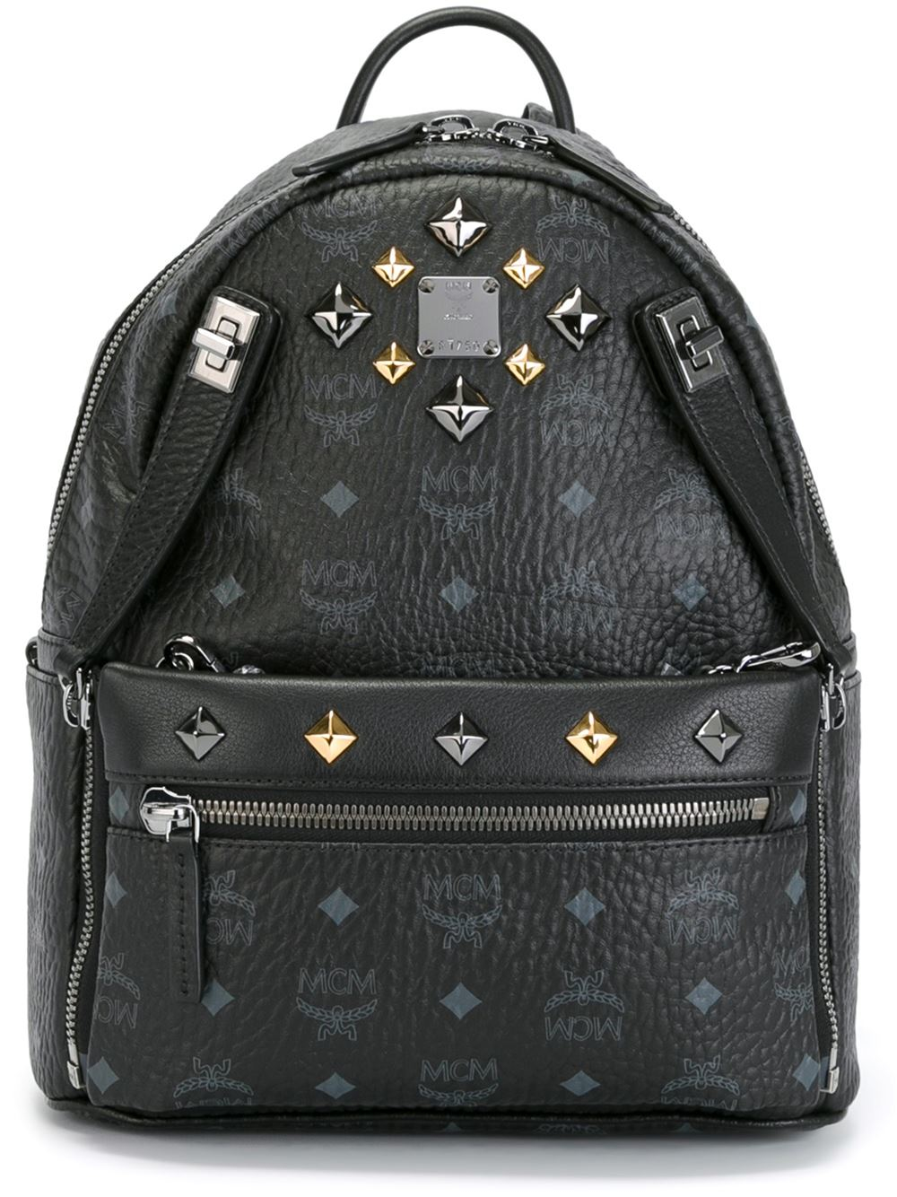 Mcm Small 'Dual Stark' Backpack in Black | Lyst