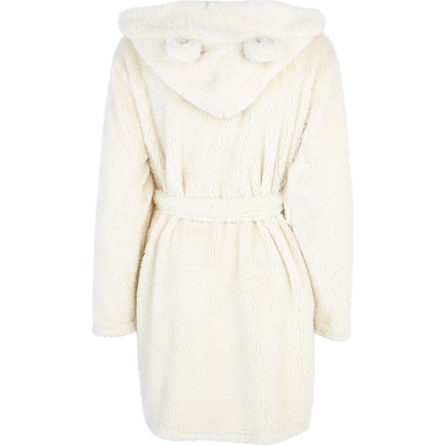 River Island Fleece Dressing Gown in Cream (Natural) Lyst
